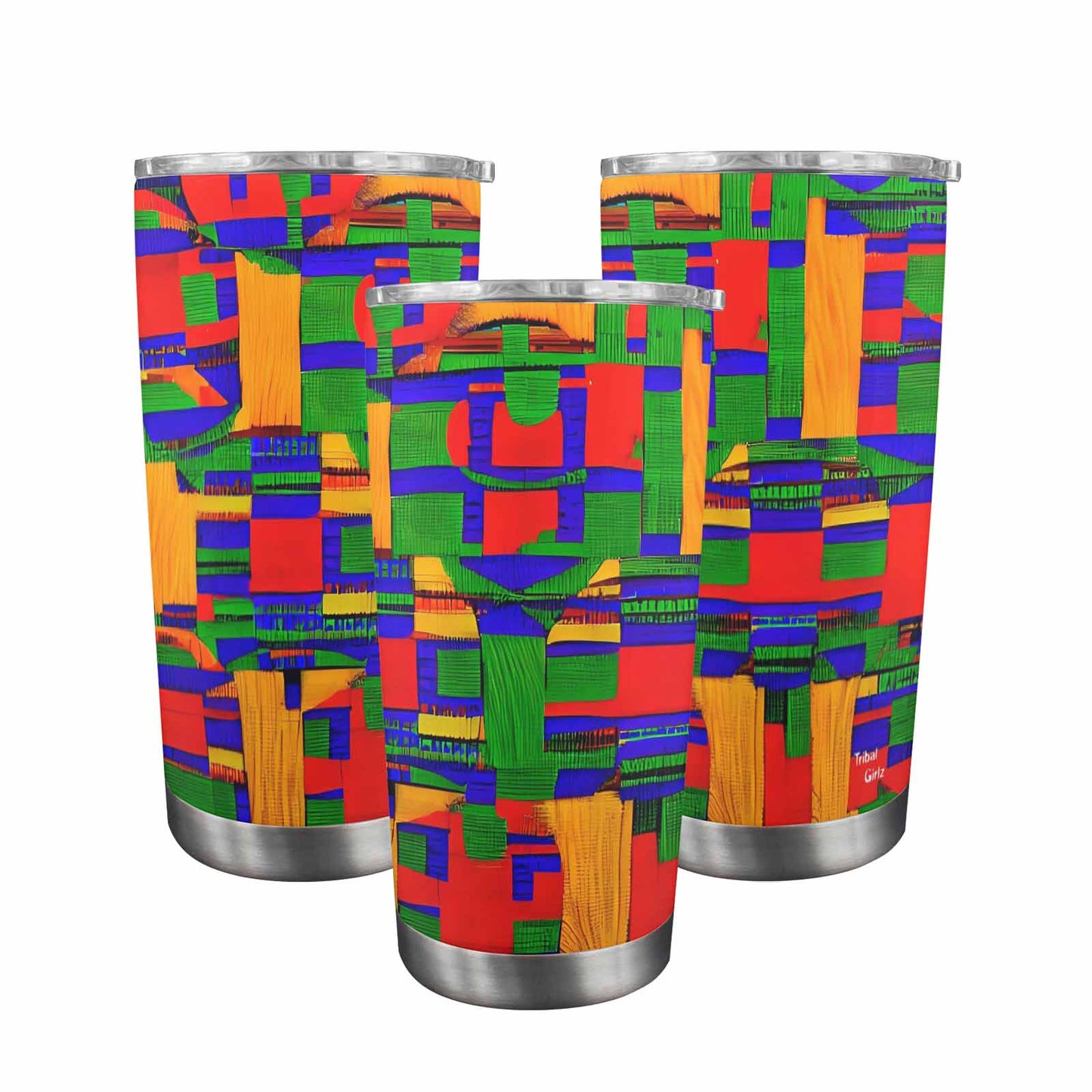 African Art, tumbler, mug, travel mug, design 45