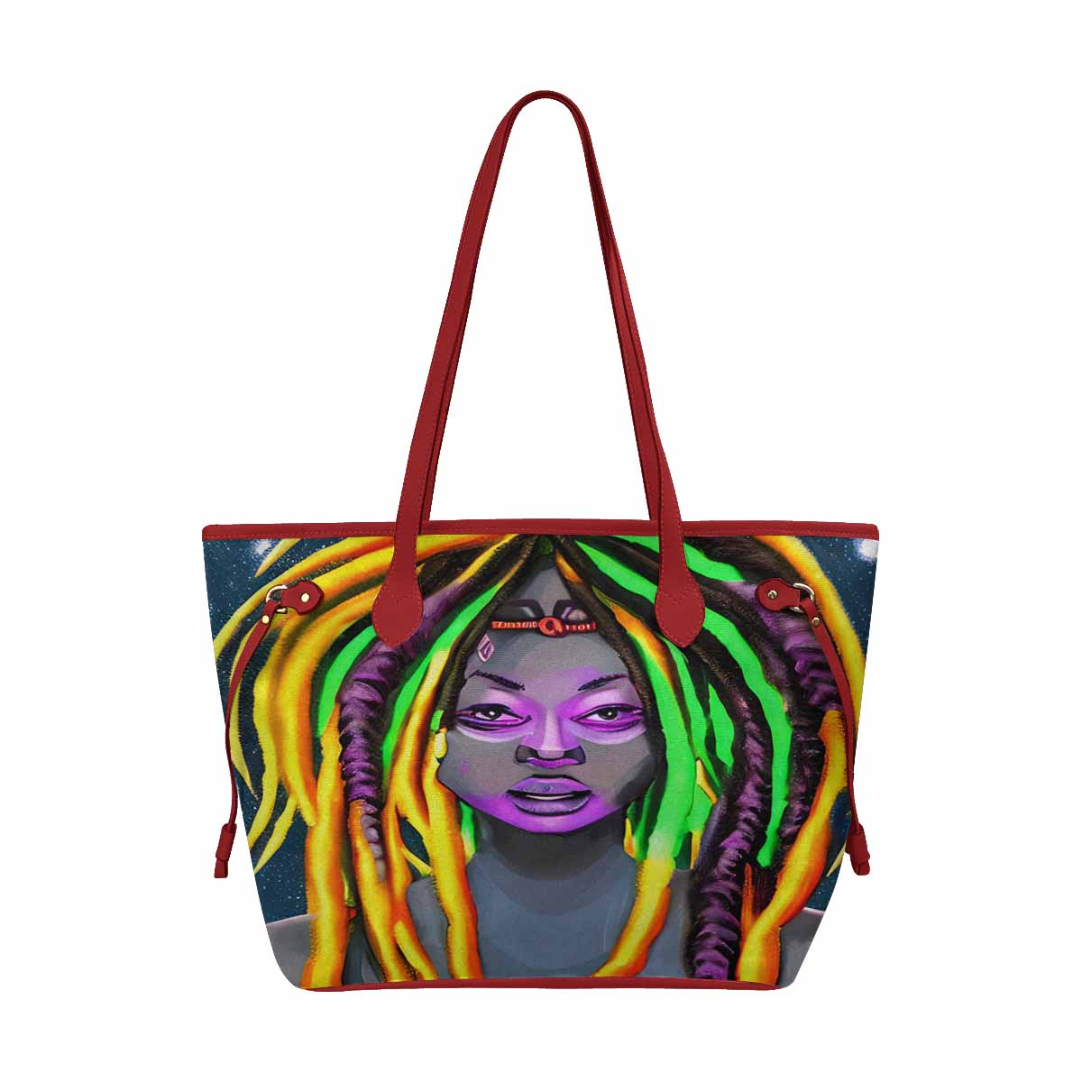 Dreads & Braids, elegant dressy tote handbag, Fulangiara 28