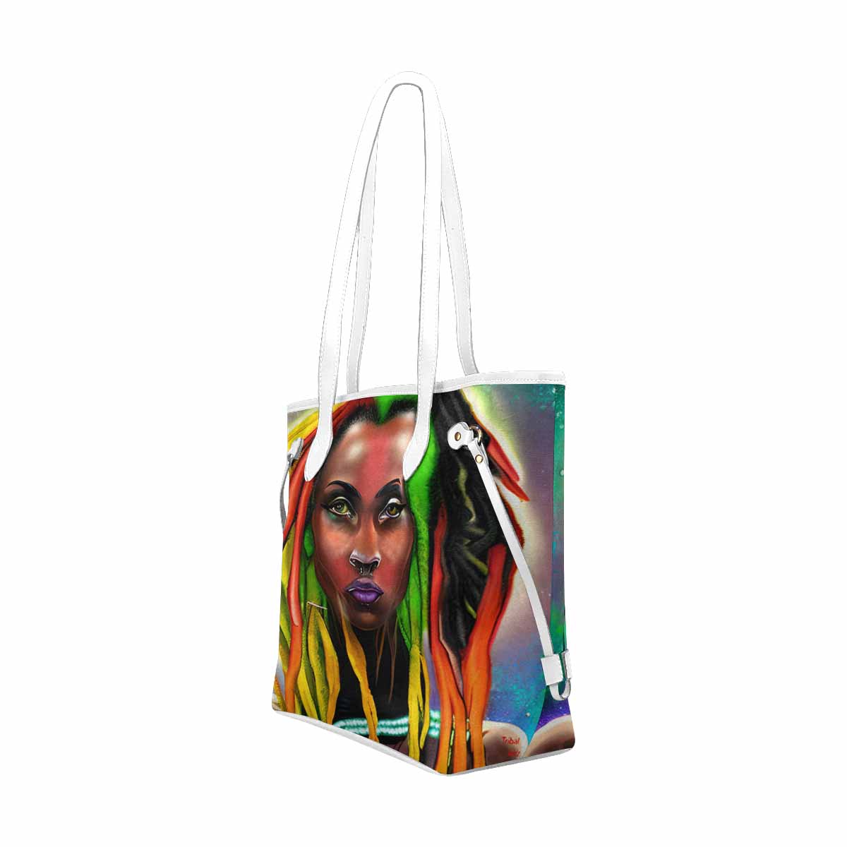 Dreads & Braids, elegant dressy tote handbag, Fulangiara 25