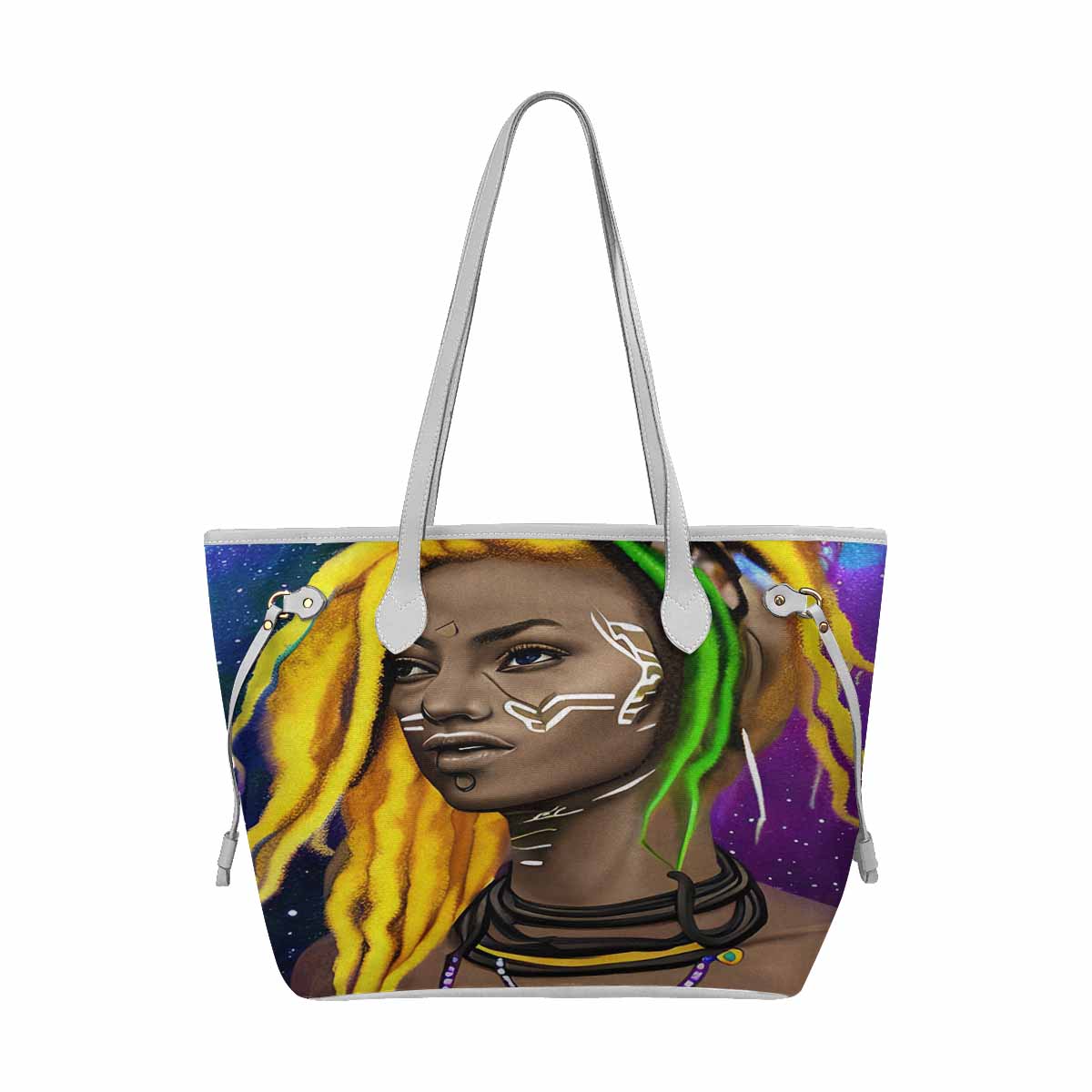 :Dreads & Braids, elegant dressy tote handbag, Fulangiara 1