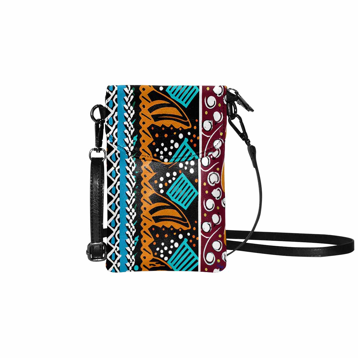 African art, cell phone, keys purse, design 36