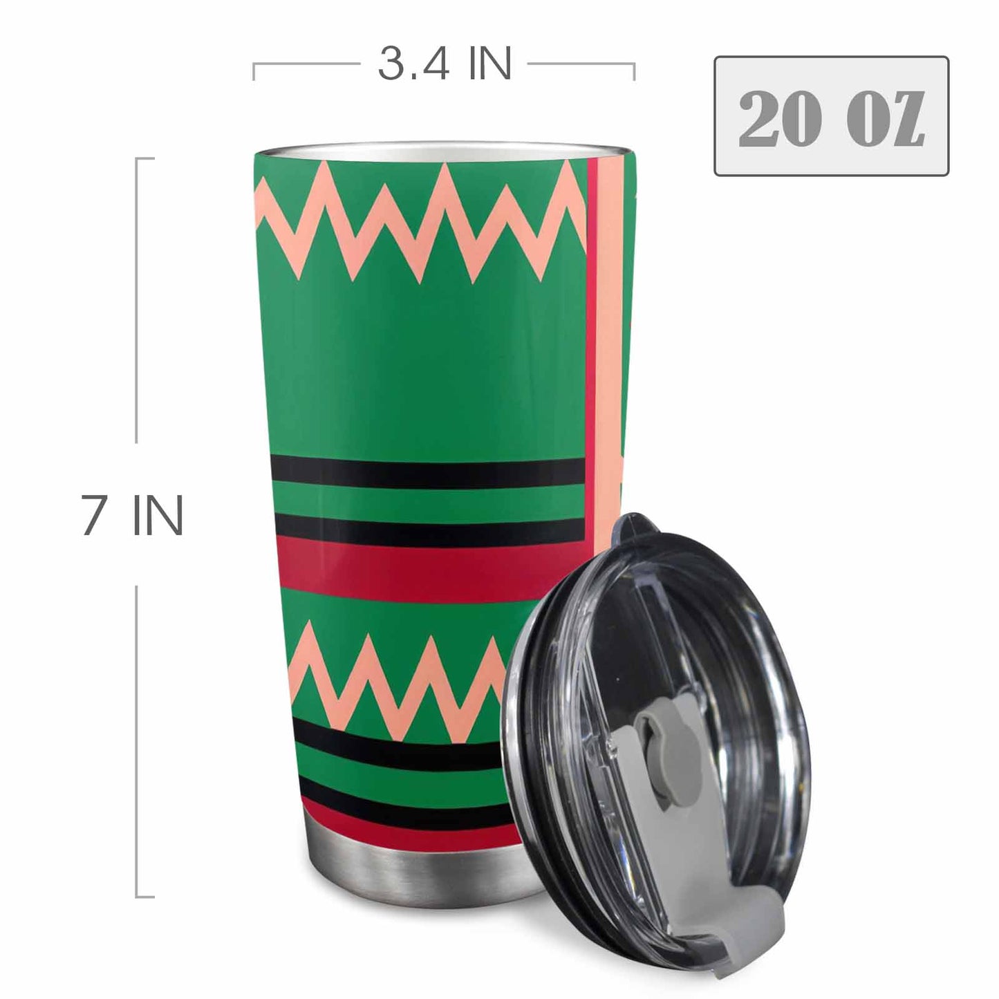 African Art, tumbler, mug, travel mug, design 15