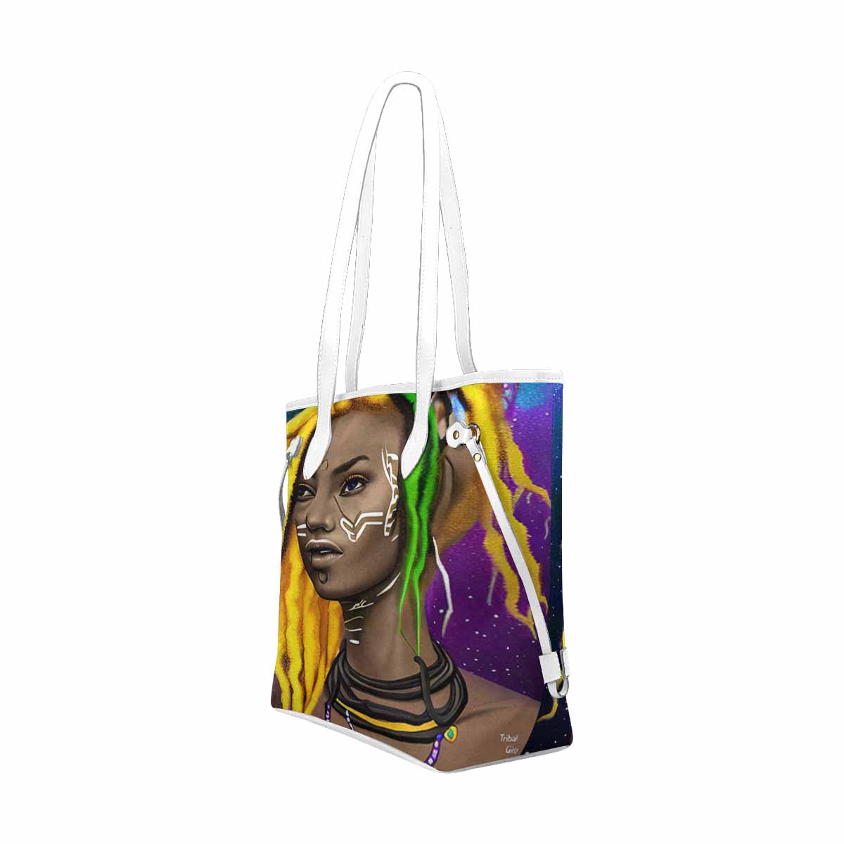 :Dreads & Braids, elegant dressy tote handbag, Fulangiara 1