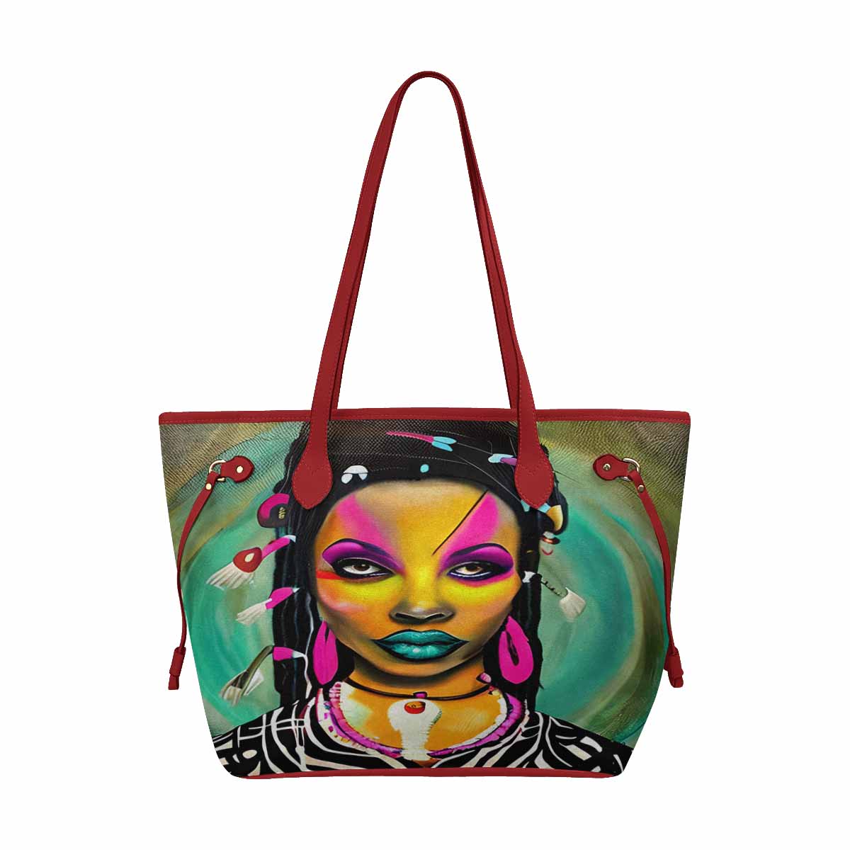 Dreads & Braids, elegant dressy tote handbag, Fulangiara 33