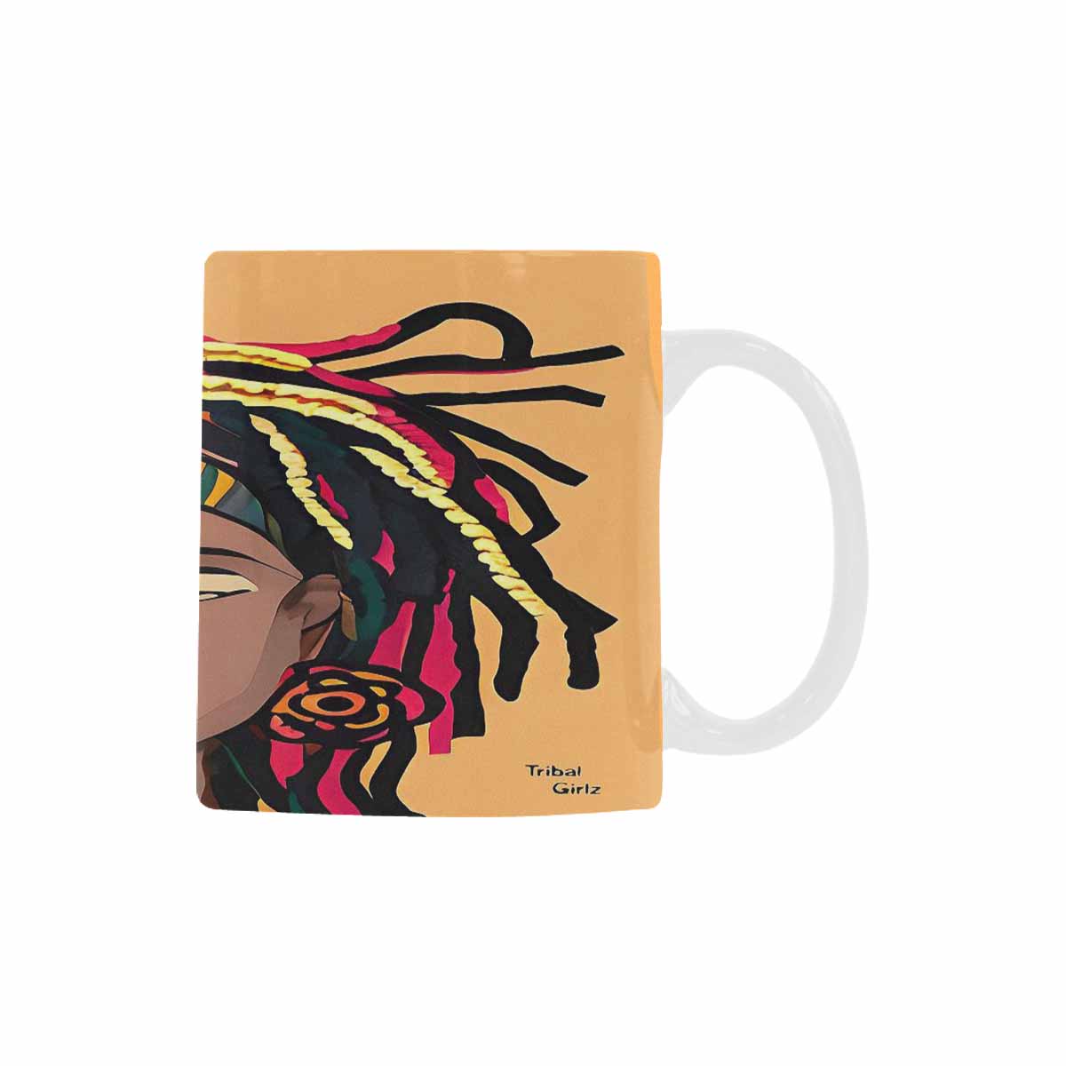 Dreads & Braids, coffee mug, african tribalgirlz Fulangiara 20