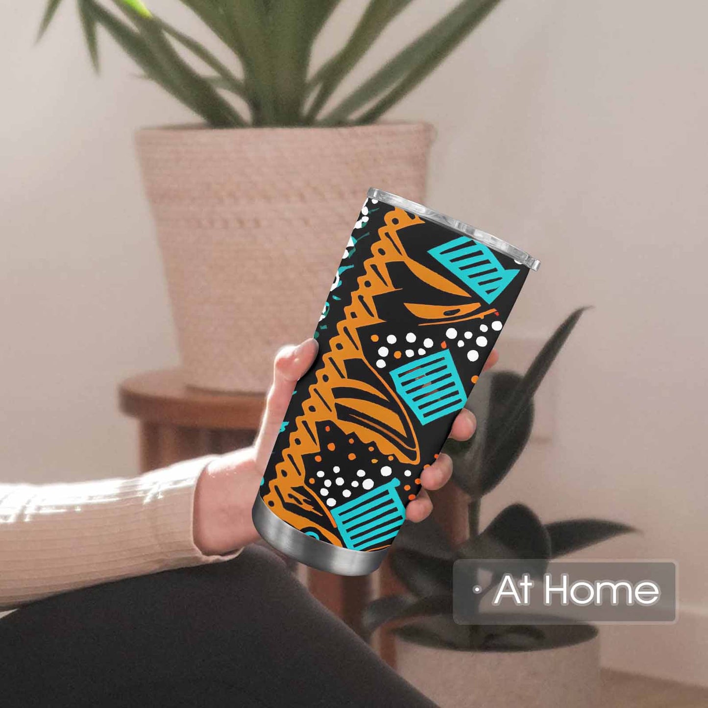 African Art, tumbler, mug, travel mug, design 36