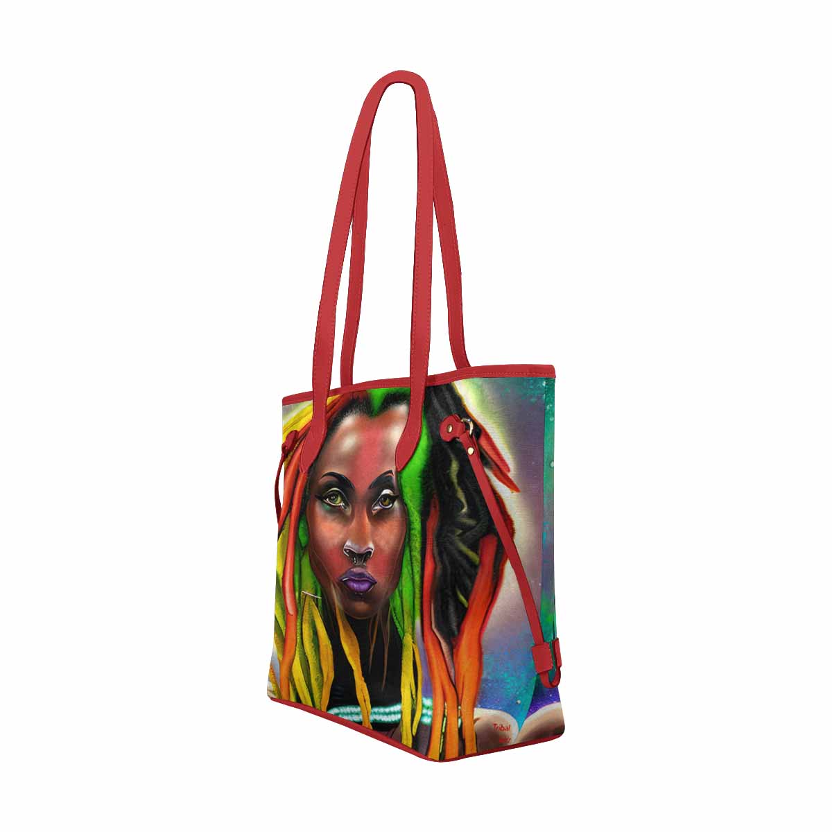 Dreads & Braids, elegant dressy tote handbag, Fulangiara 25