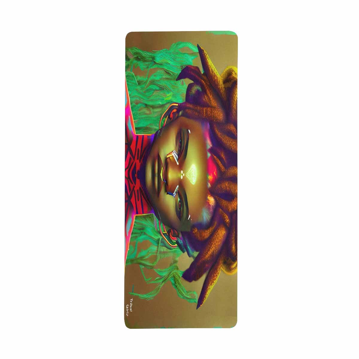 Dreads & Braids, 31 x 12 in large mouse pad, Fulangiara 43