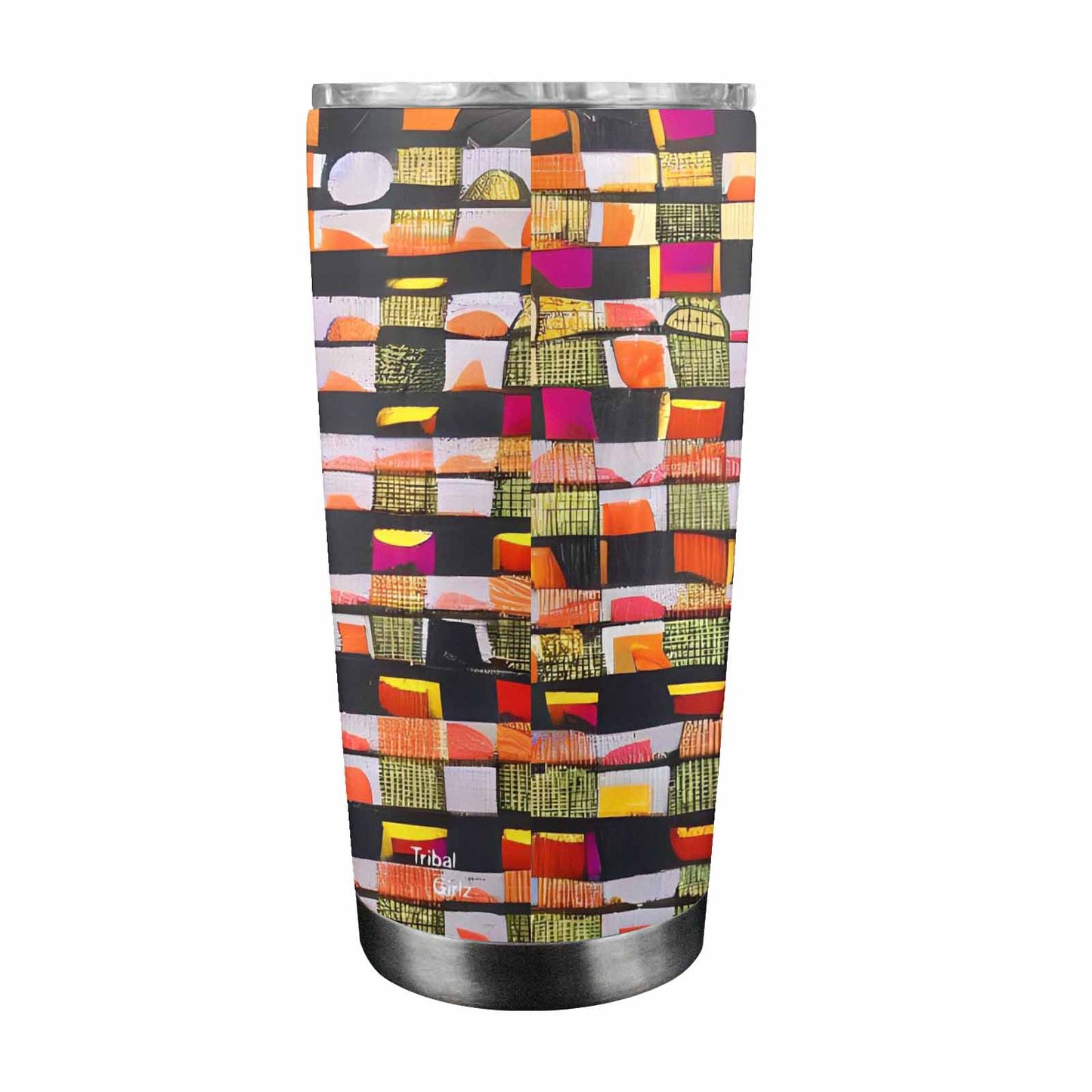 African Art, tumbler, mug, travel mug, design 17