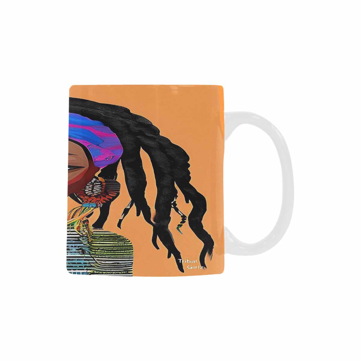 Dreads & Braids, coffee mug, african tribalgirlz Fulangiara 18