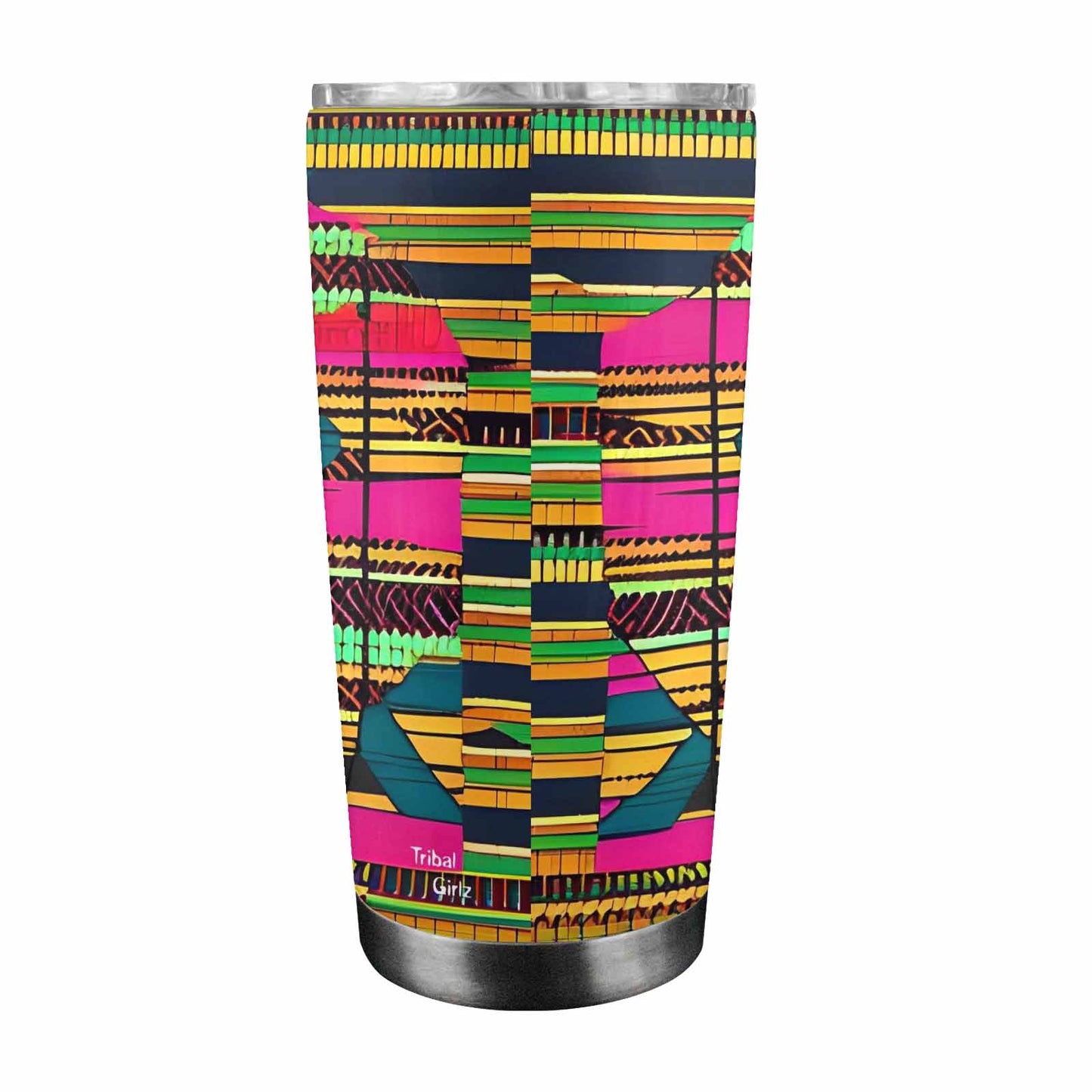 African Art, tumbler, mug, travel mug, design 24