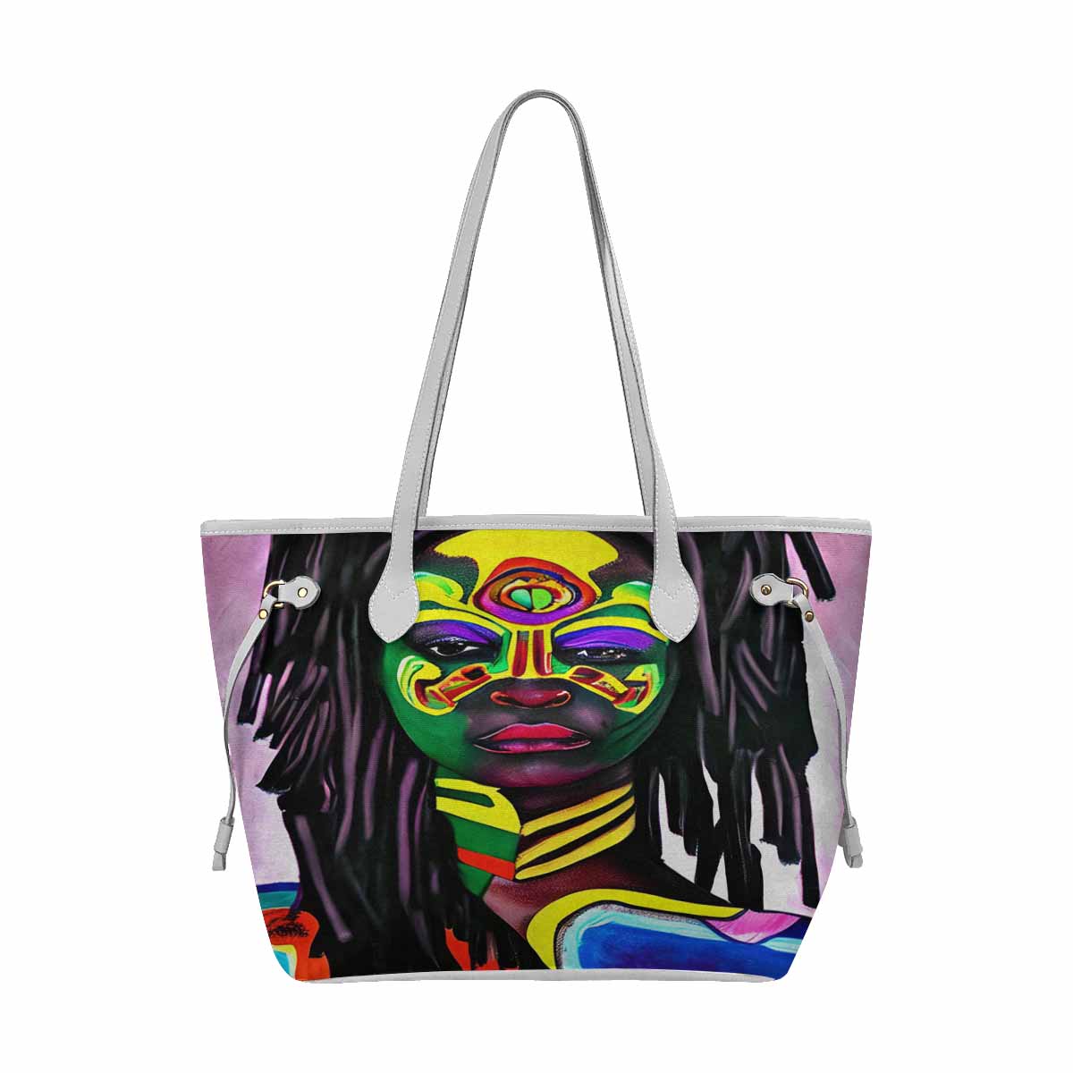 Dreads & Braids, elegant dressy tote handbag, Fulangiara 15