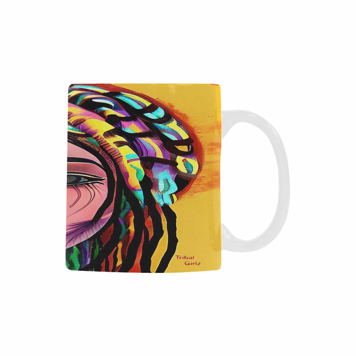 Dreads & Braids, coffee mug, african tribalgirlz Fulangiara 22