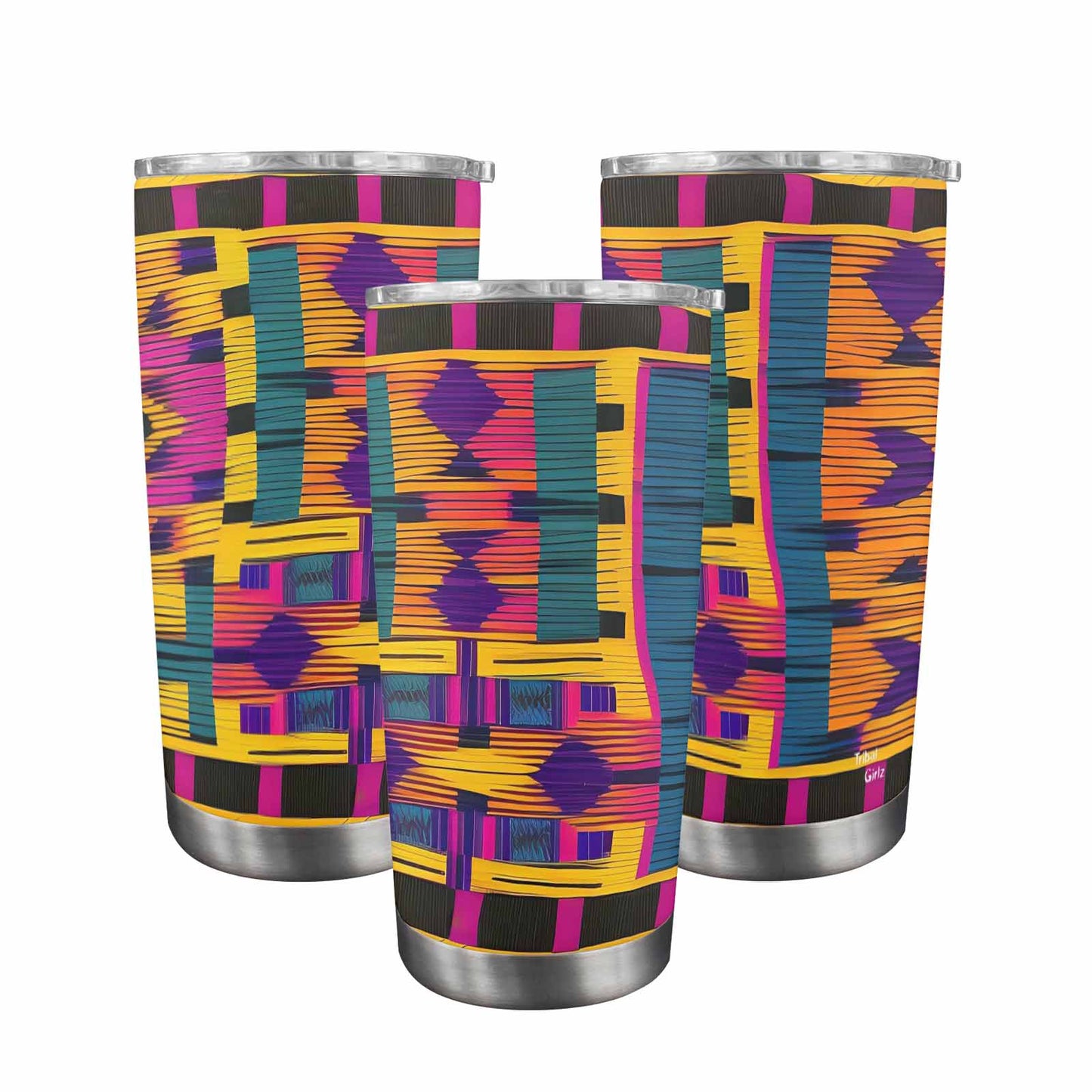 African Art, tumbler, mug, travel mug, design 42