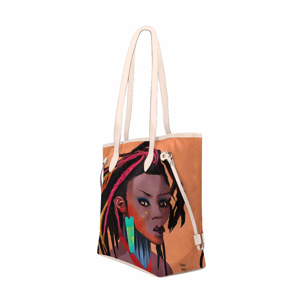 Dreads & Braids, elegant dressy tote handbag, Fulangiara 27