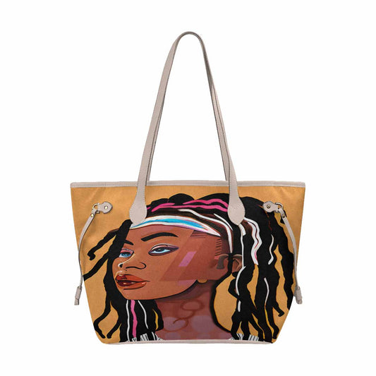 Dreads & Braids, elegant dressy tote handbag, Fulangiara 16