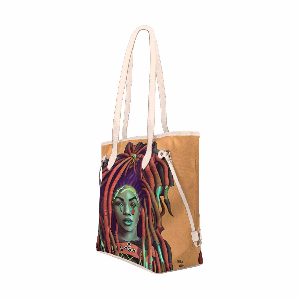 Dreads & Braids, elegant dressy tote handbag, Fulangiara 34