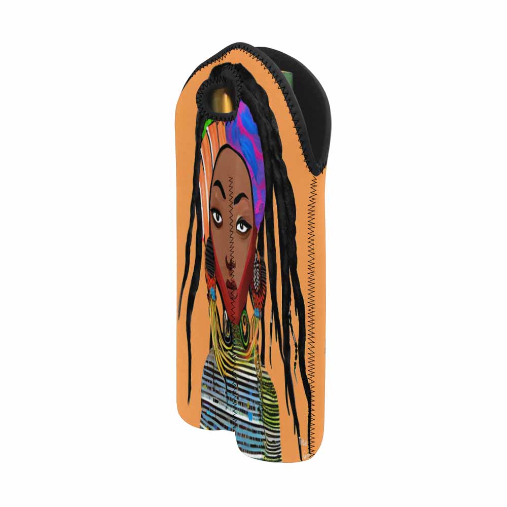 Dreads & Braids, 2 bottle wine bag, picnic or gift, african tribalgirlz Fulangiara 18