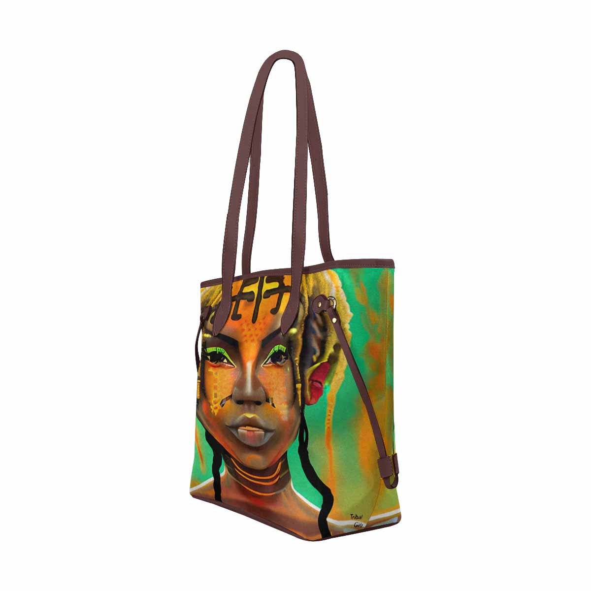 Dreads & Braids, elegant dressy tote handbag, Fulangiara 41