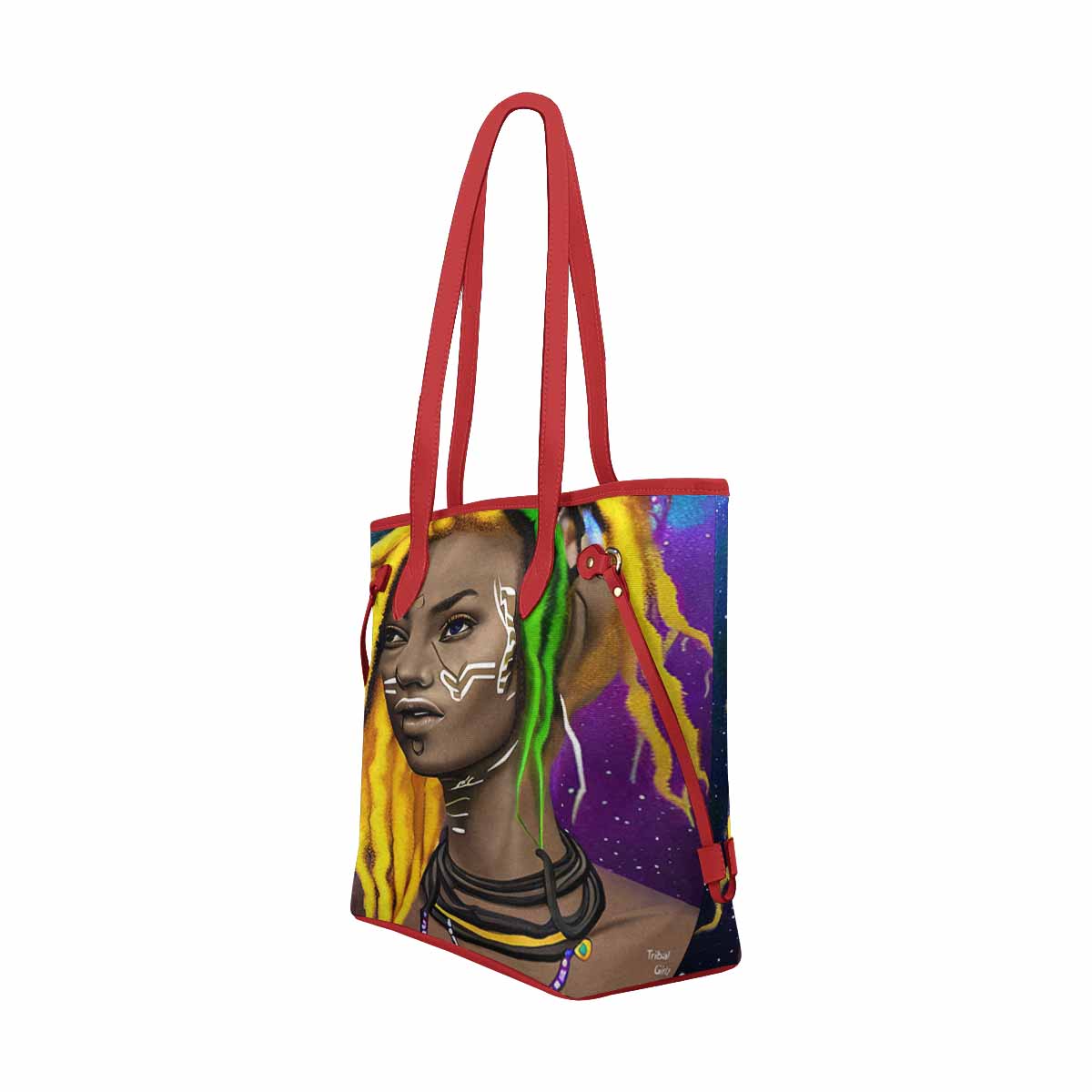 :Dreads & Braids, elegant dressy tote handbag, Fulangiara 1