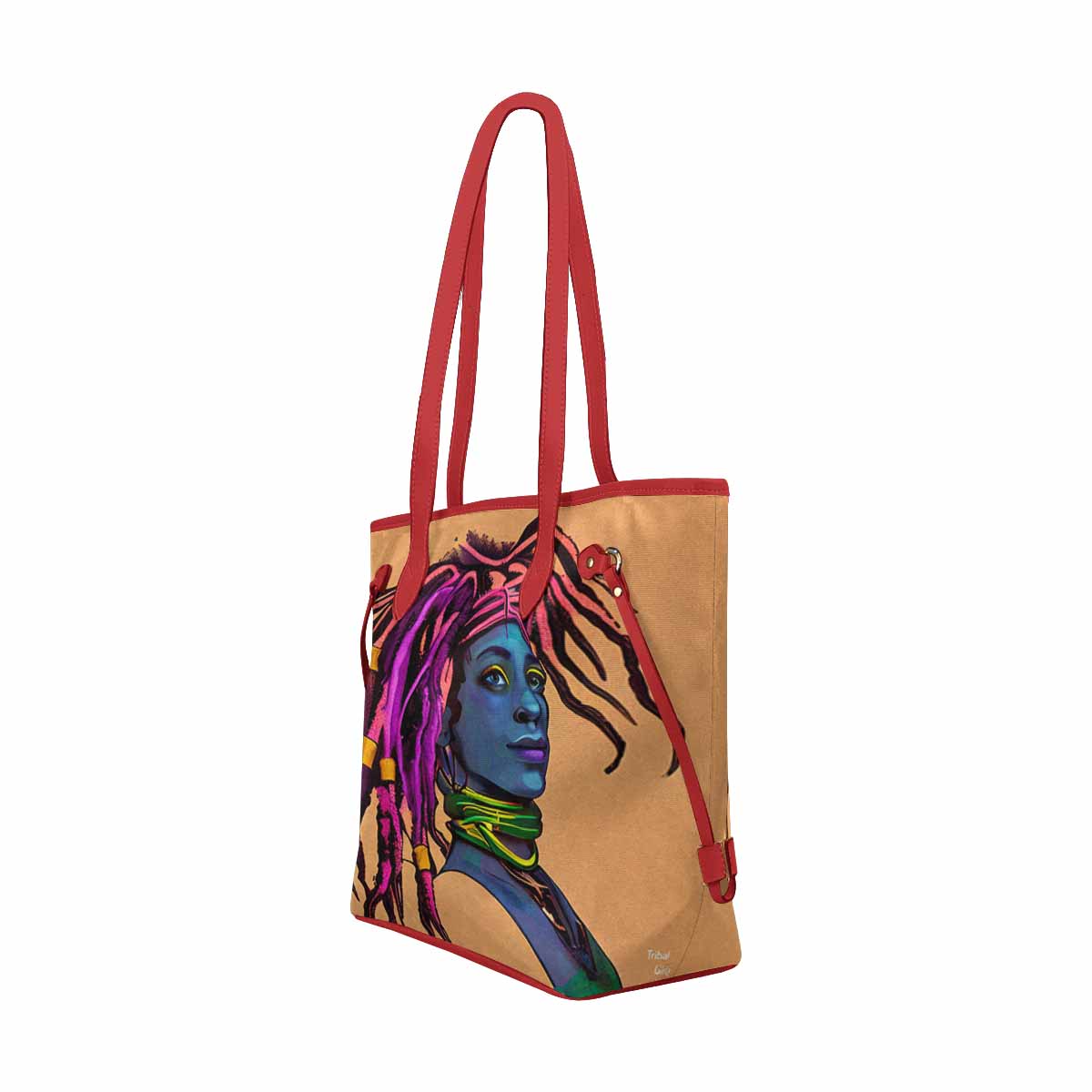 Dreads & Braids, elegant dressy tote handbag, Fulangiara 10