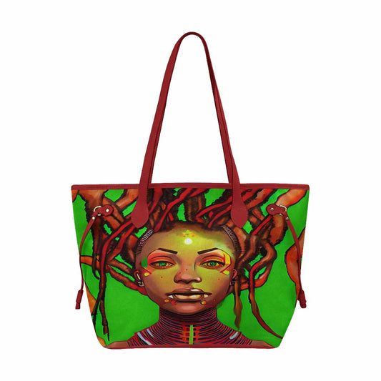 Dreads & Braids, elegant dressy tote handbag, Fulangiara 47