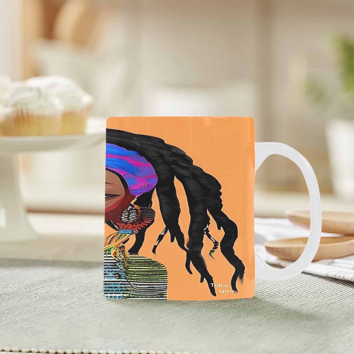 Dreads & Braids, coffee mug, african tribalgirlz Fulangiara 18