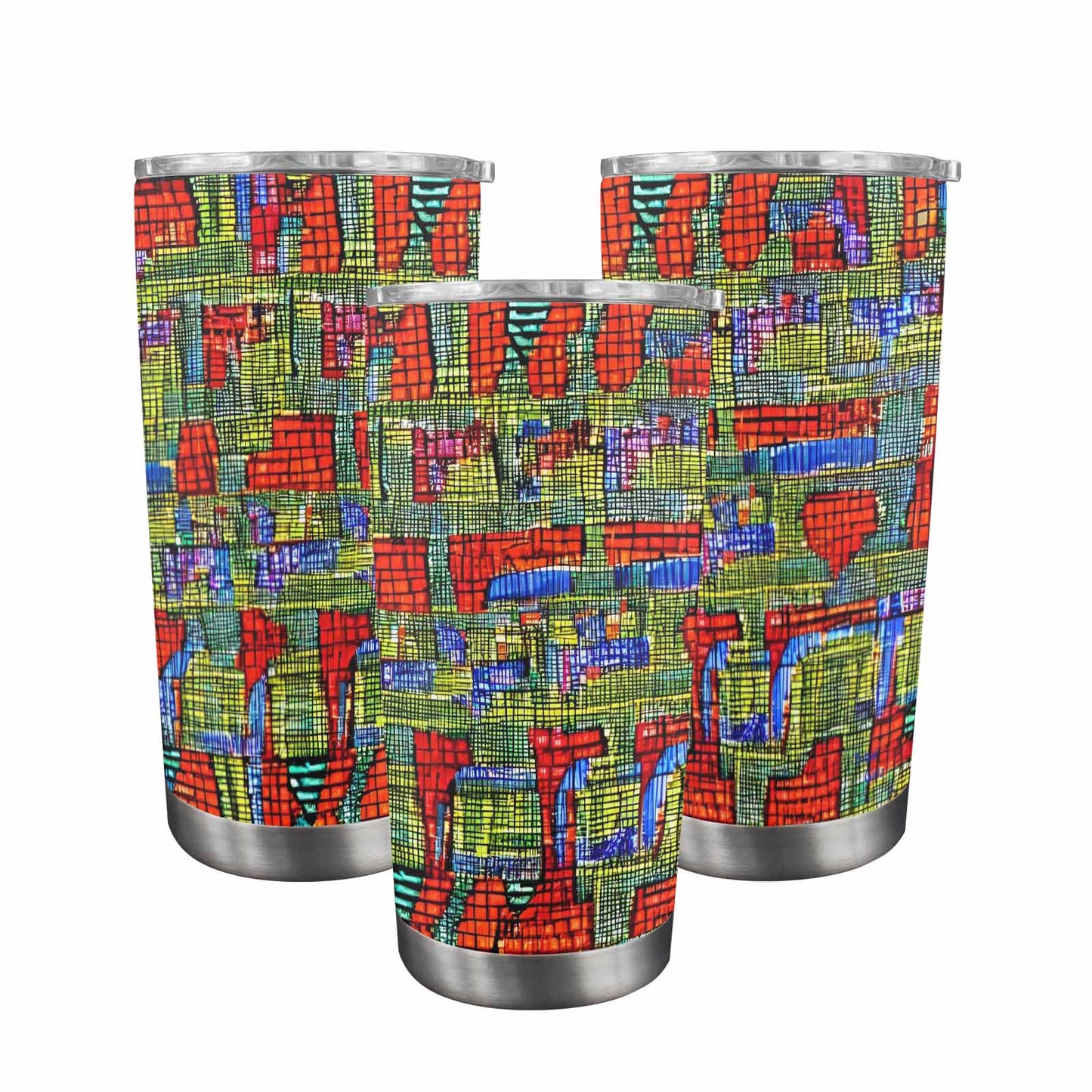 African Art, tumbler, mug, travel mug, design 22