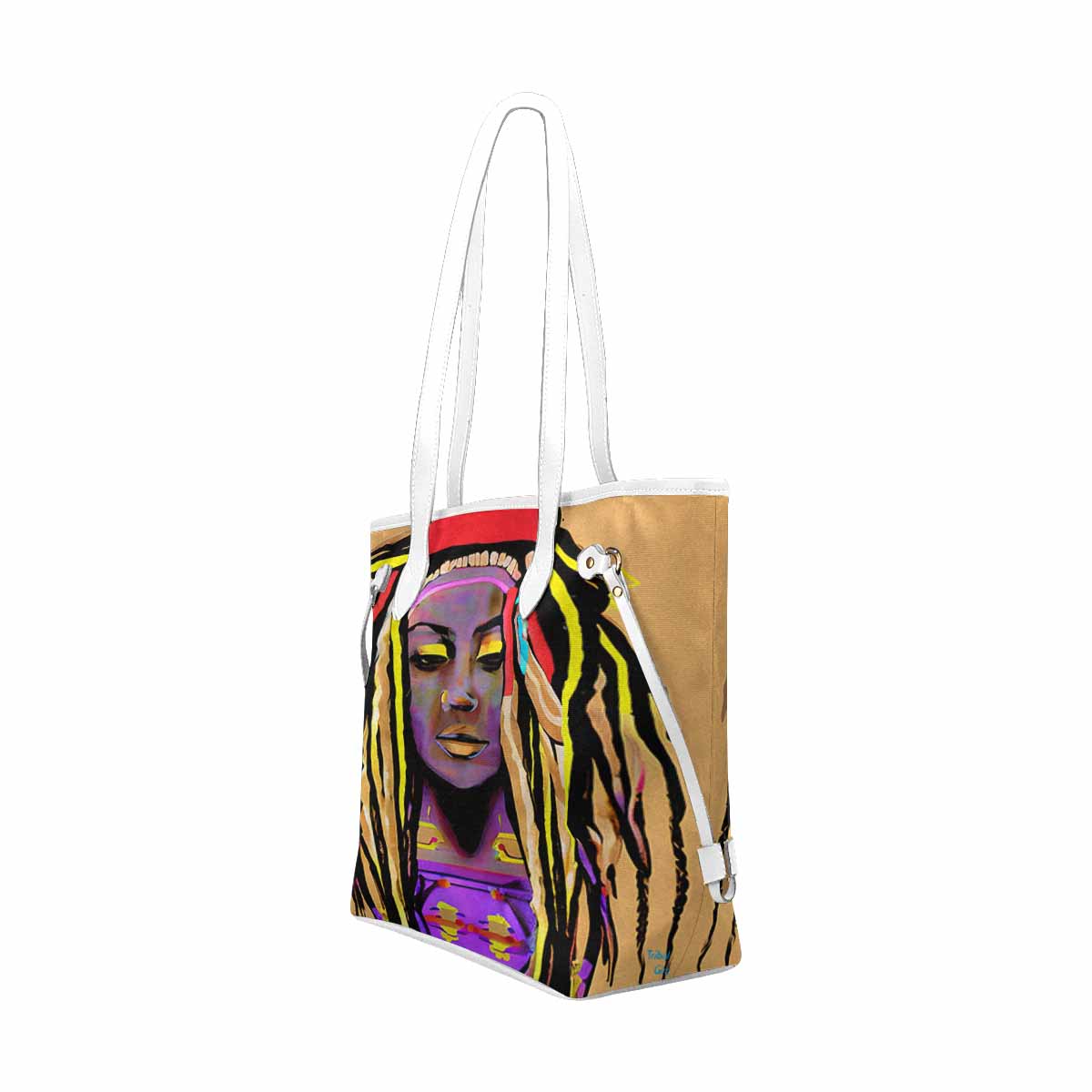 Dreads & Braids, elegant dressy tote handbag, Fulangiara 14