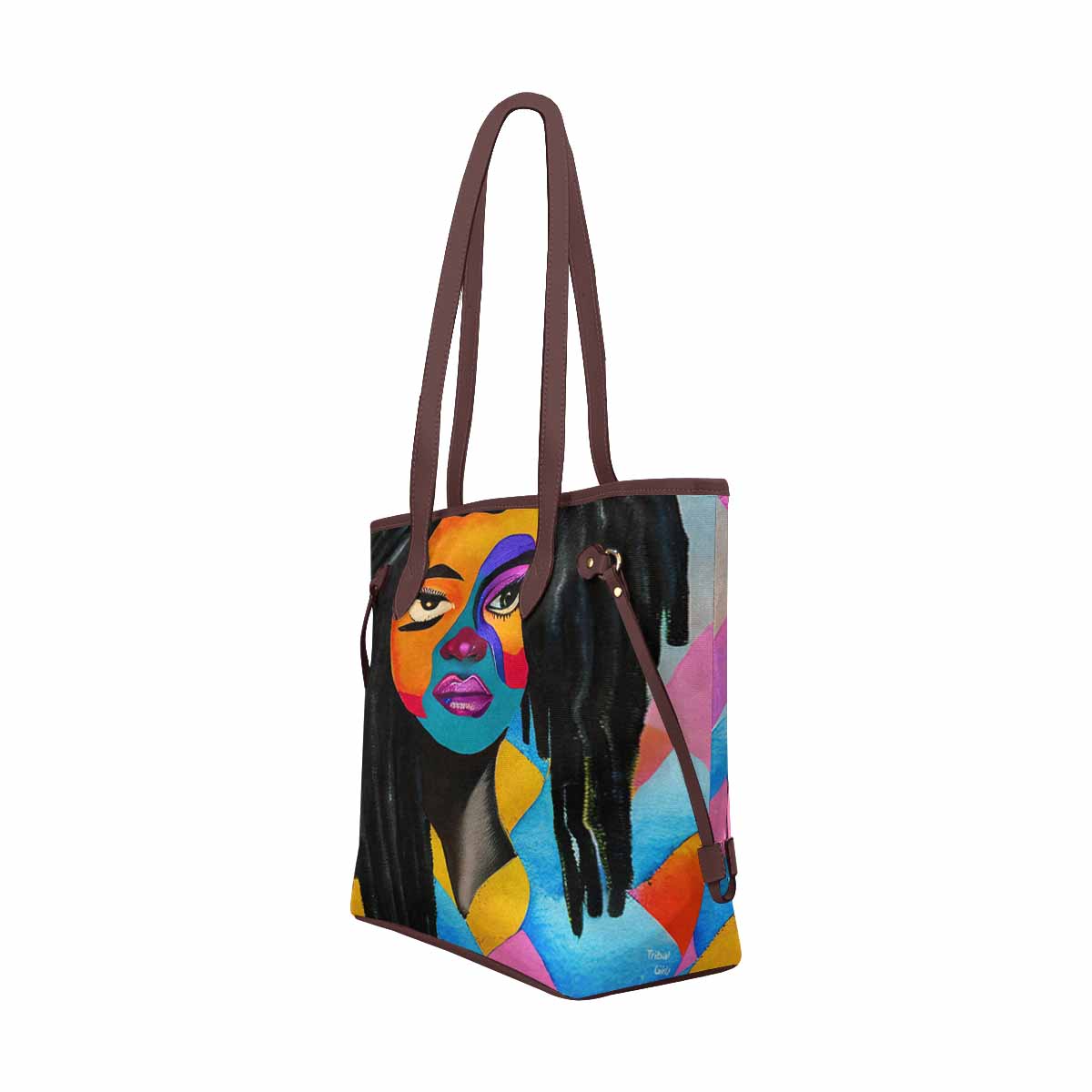 Dreads & Braids, elegant dressy tote handbag, Fulangiara 21