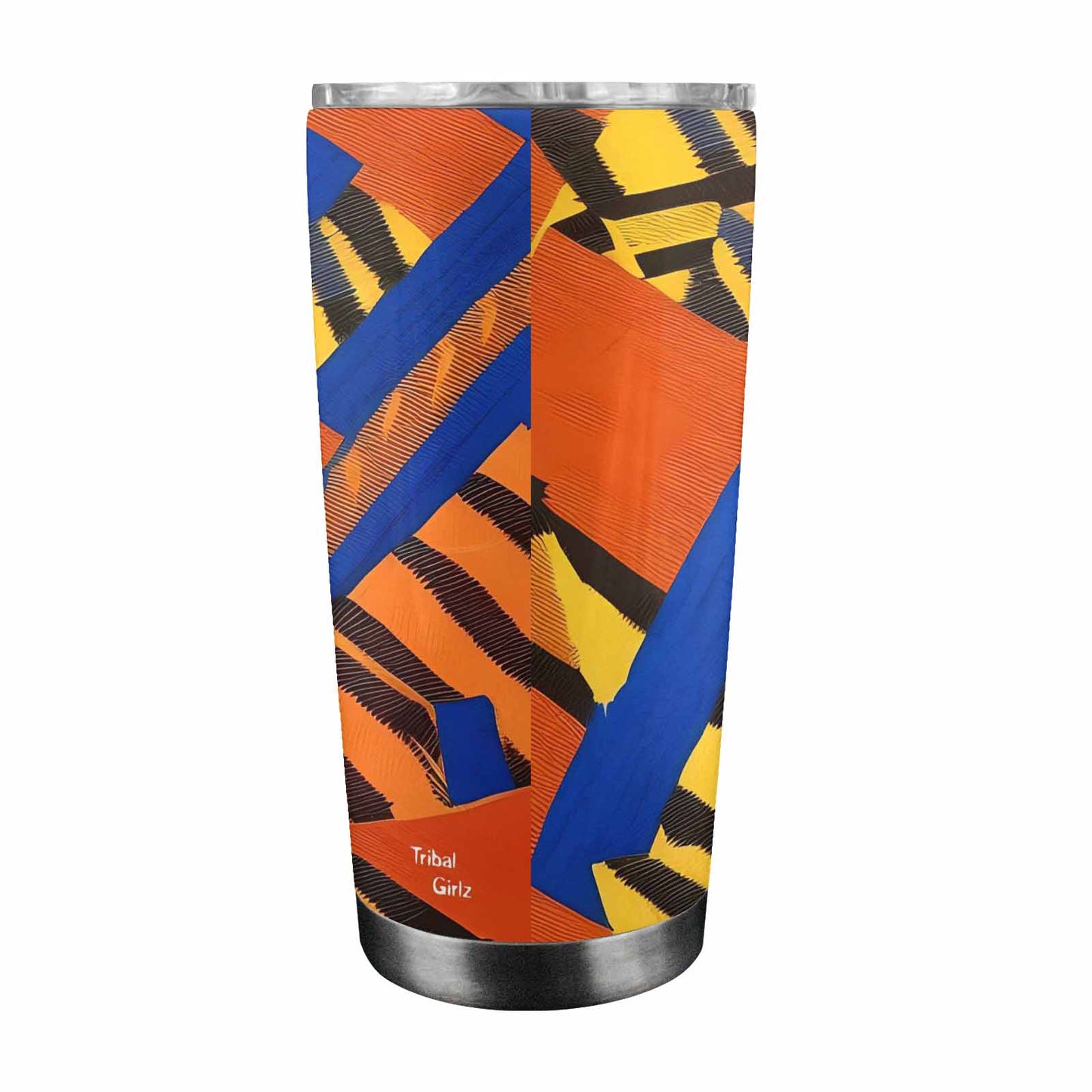 African Art, tumbler, mug, travel mug, design 03