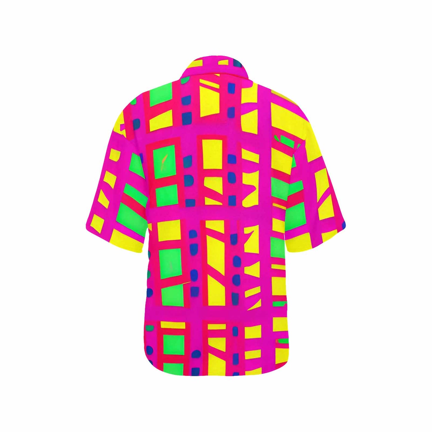 African Art, womens Hawaiian shirt, design 10