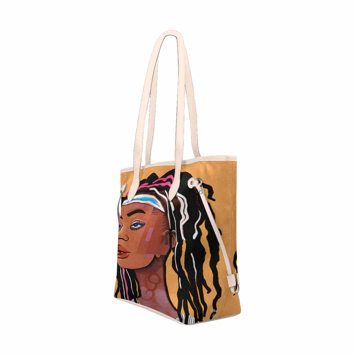 Dreads & Braids, elegant dressy tote handbag, Fulangiara 16