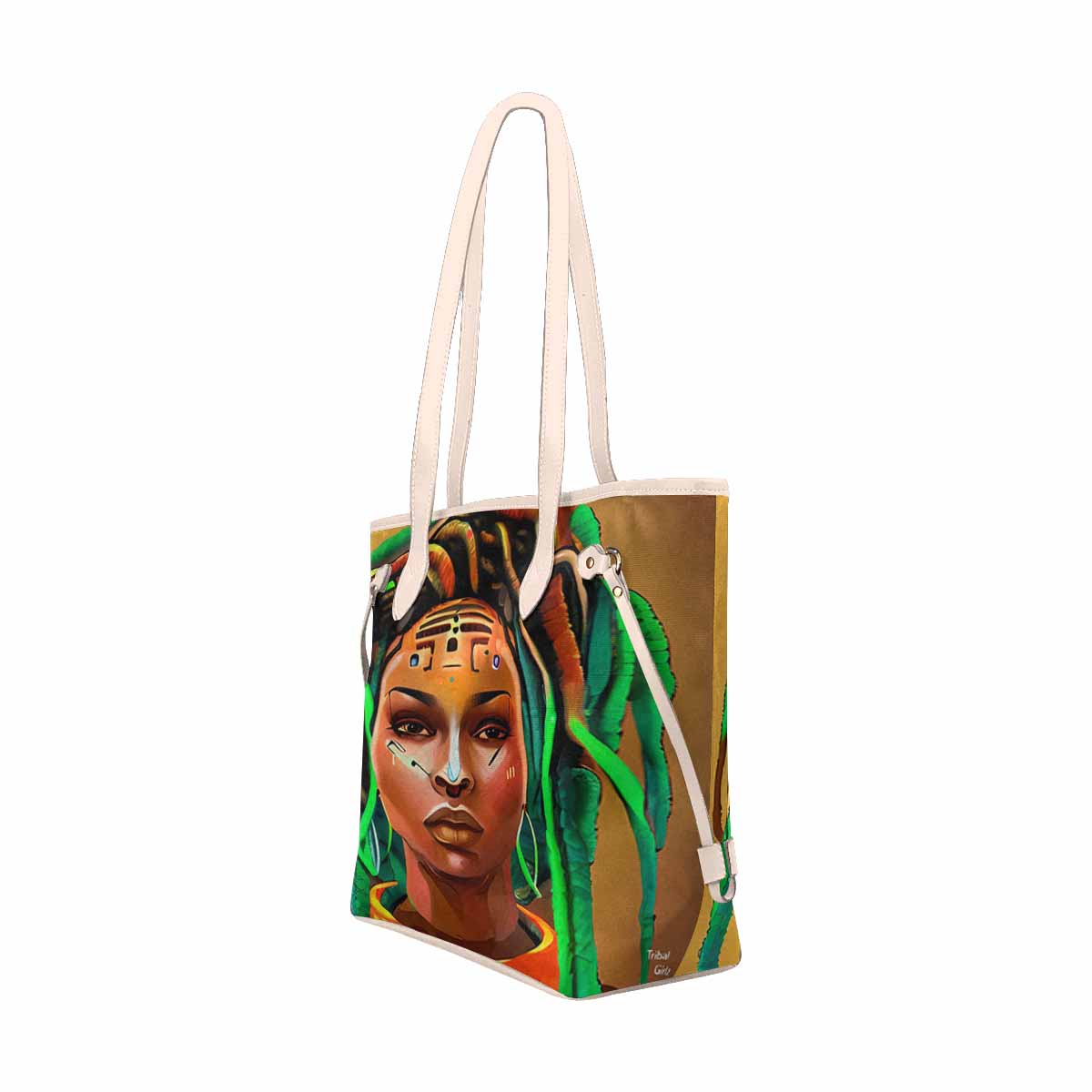 Dreads & Braids, elegant dressy tote handbag, Fulangiara 48