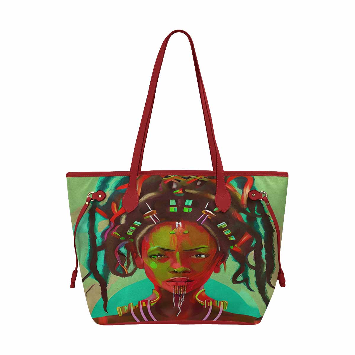 Dreads & Braids, elegant dressy tote handbag, Fulangiara 50