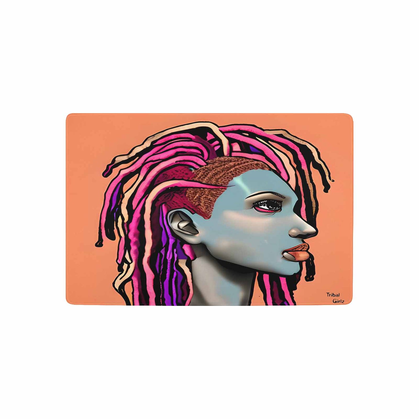 Dreads & Braids, 23 x 16 in amazing design mouse pad, Fulangiara 5