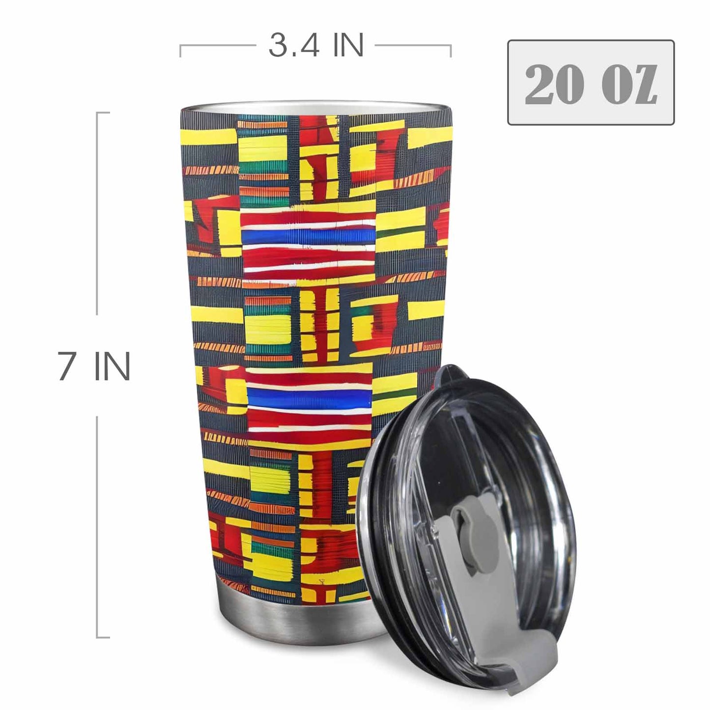 African Art, tumbler, mug, travel mug, design 29