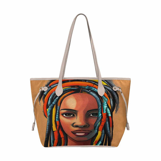 :Dreads & Braids, elegant dressy tote handbag, Fulangiara 8