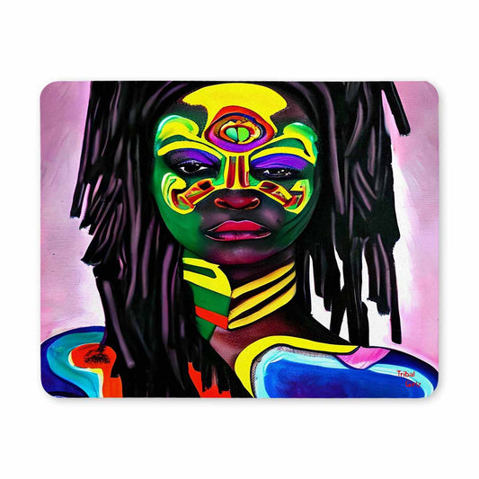 Dreads & Braids, 9 x 7 in amazing design mouse pad, Fulangiara 15