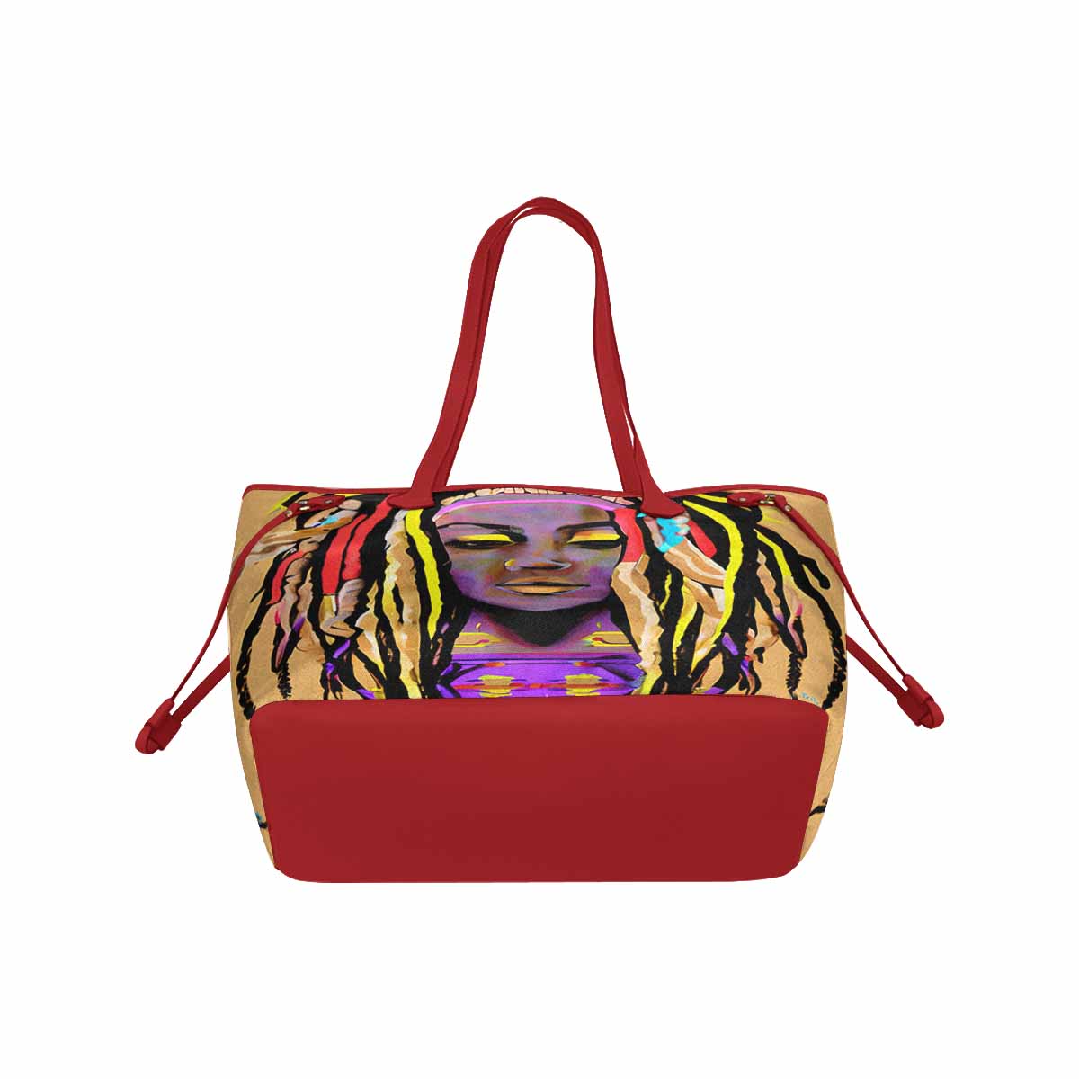 Dreads & Braids, elegant dressy tote handbag, Fulangiara 14