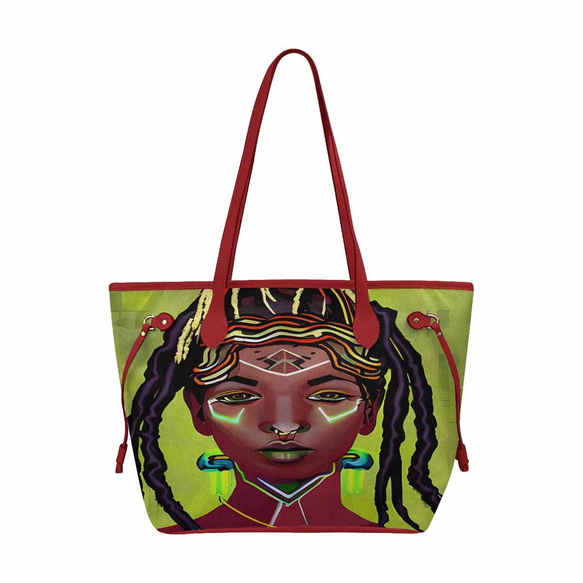 Dreads & Braids, elegant dressy tote handbag, Fulangiara 44