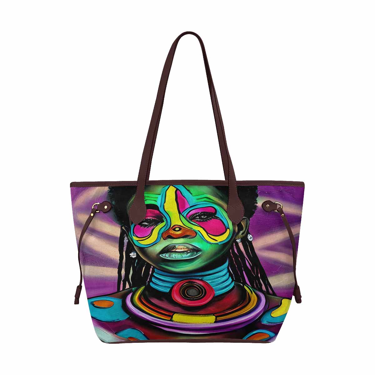 Dreads & Braids, elegant dressy tote handbag, Fulangiara 17