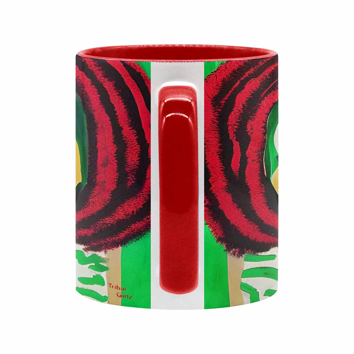 Dreads & Braids, inner color coffee mug, african tribalgirlz Fulangiara 50