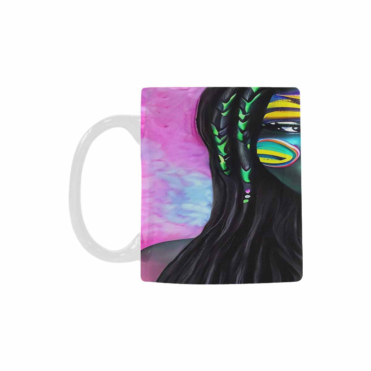 Dreads & Braids, coffee mug, african tribalgirlz Fulangiara 19