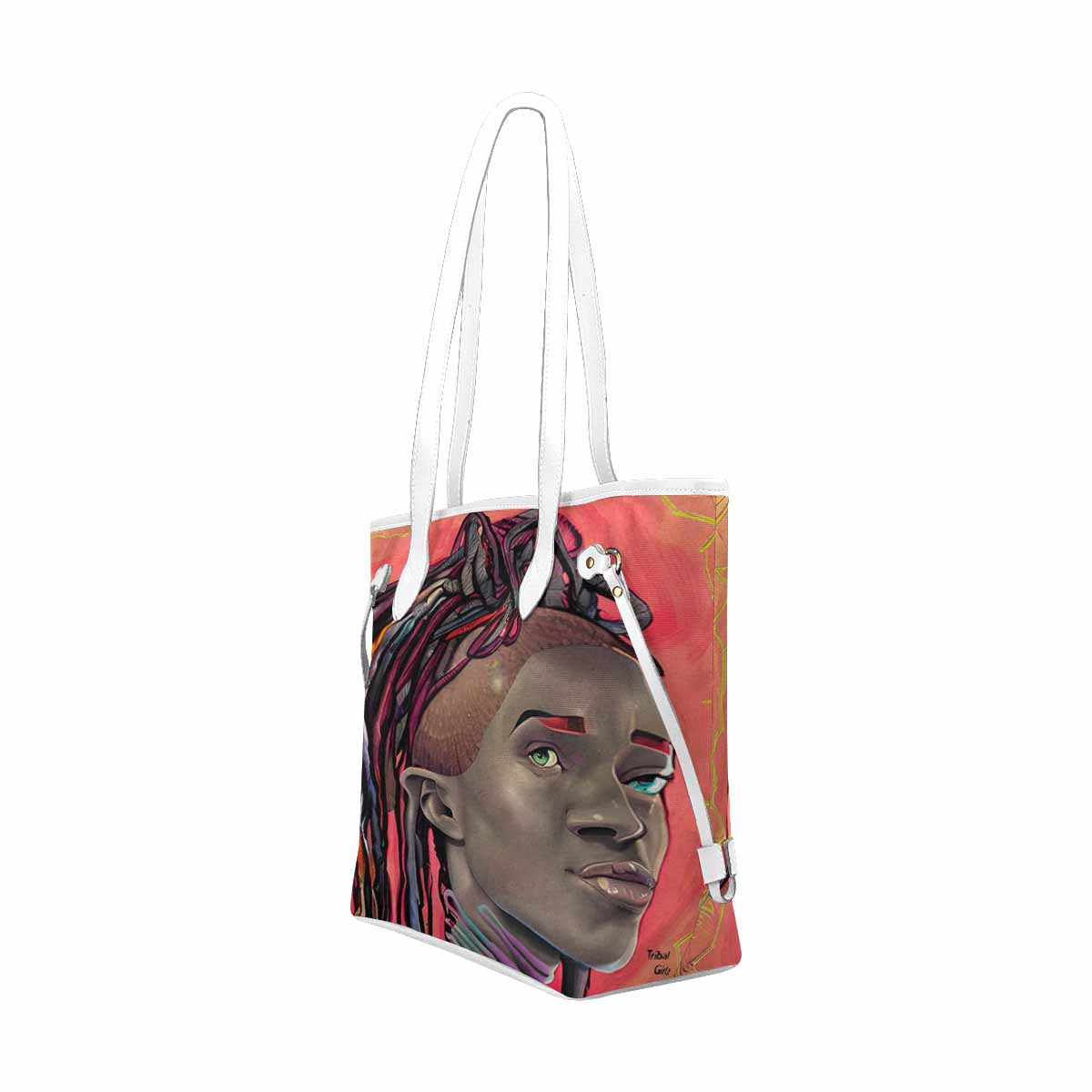 Dreads & Braids, elegant dressy tote handbag, Fulangiara 40