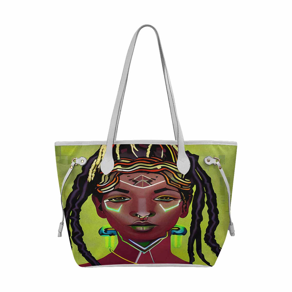 Dreads & Braids, elegant dressy tote handbag, Fulangiara 44