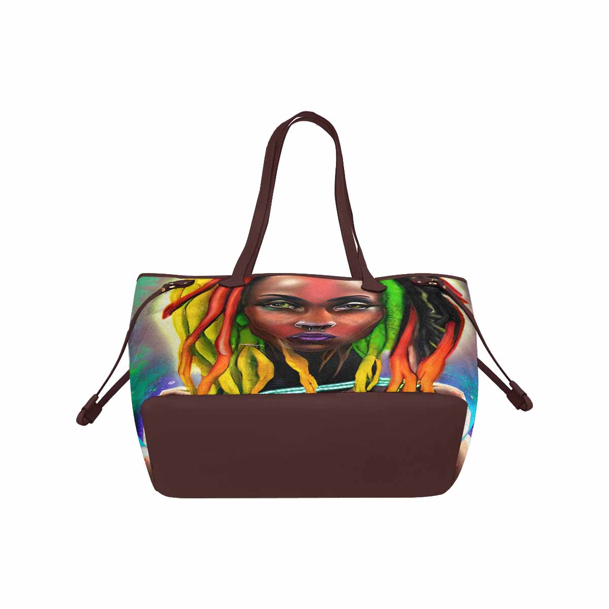 Dreads & Braids, elegant dressy tote handbag, Fulangiara 25