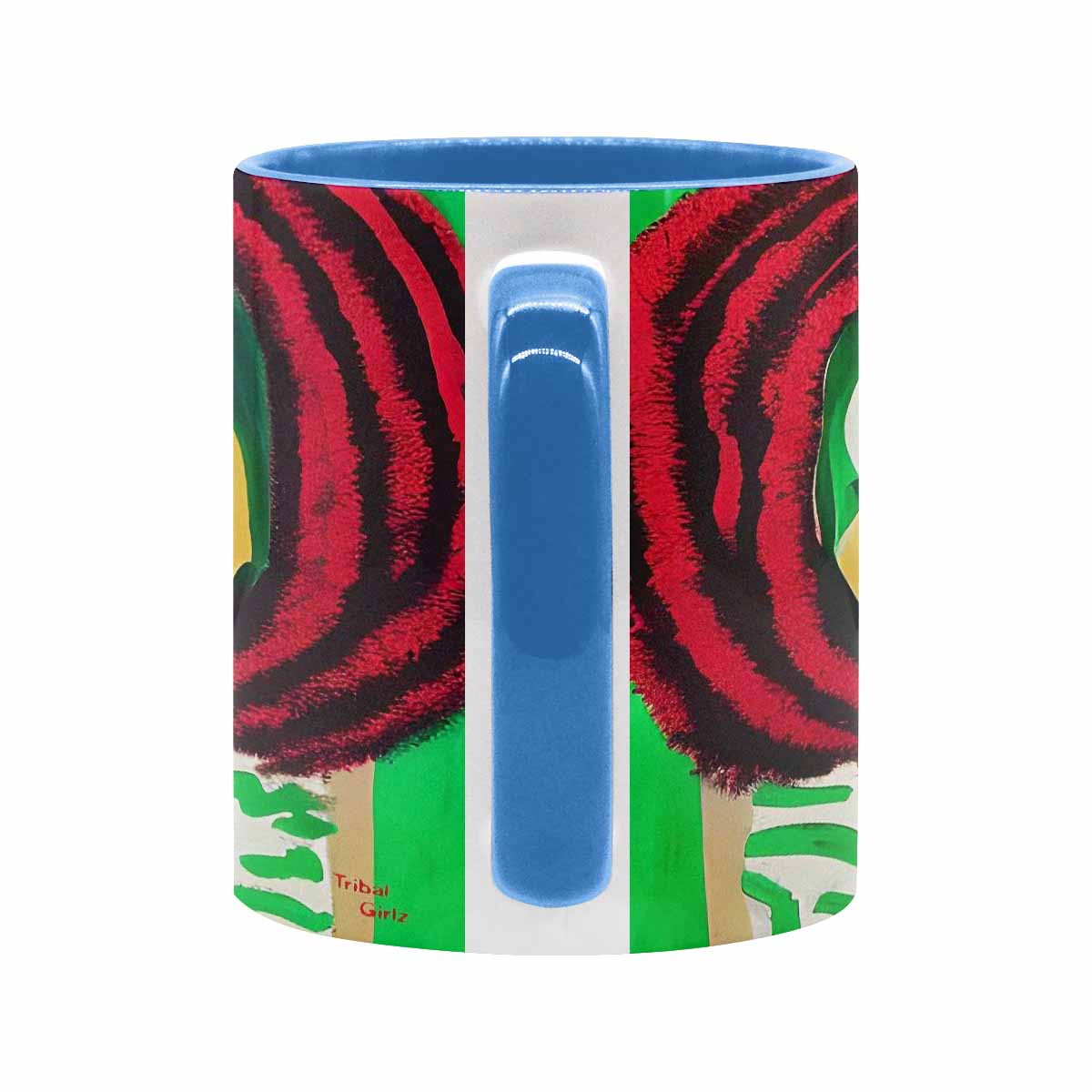 Dreads & Braids, inner color coffee mug, african tribalgirlz Fulangiara 50