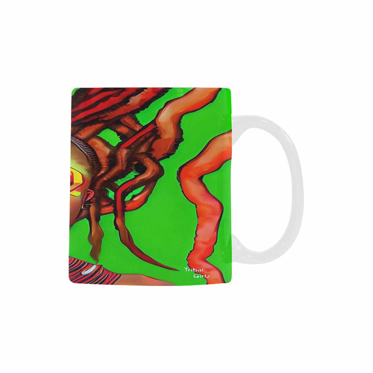 Dreads & Braids, coffee mug, african tribalgirlz Fulangiara 47