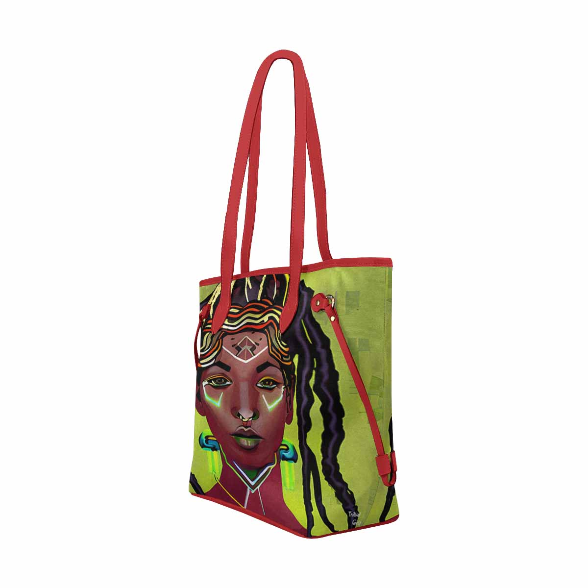 Dreads & Braids, elegant dressy tote handbag, Fulangiara 44